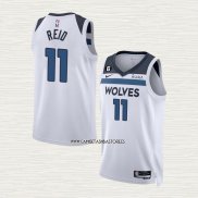 Naz Reid NO 11 Camiseta Minnesota Timberwolves Association Blanco