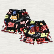 Pantalone Chicago Bulls Just Don Slap Sticker Negro