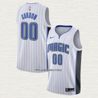 Aaron Gordon NO 00 Camiseta Orlando Magic Association 2019-20 Blanco