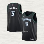 Anthony Edwards NO 5 Camiseta Minnesota Timberwolves Classic Negro