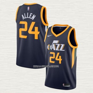 Grayson Allen NO 24 Camiseta Utah Jazz Icon Azul