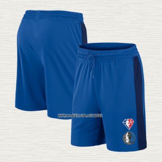 Pantalone Dallas Mavericks 75th Anniversary Azul