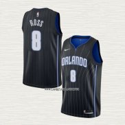 Terrence Ross NO 8 Camiseta Orlando Magic Statement Negro