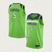 Anthony Edwards NO 5 Camiseta Minnesota Timberwolves Statement Verde