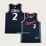 Kawhi Leonard NO 2 Camiseta Los Angeles Clippers Icon 2024-25 Azul