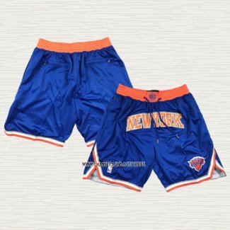 Pantalone New York Knicks Just Don Azul2